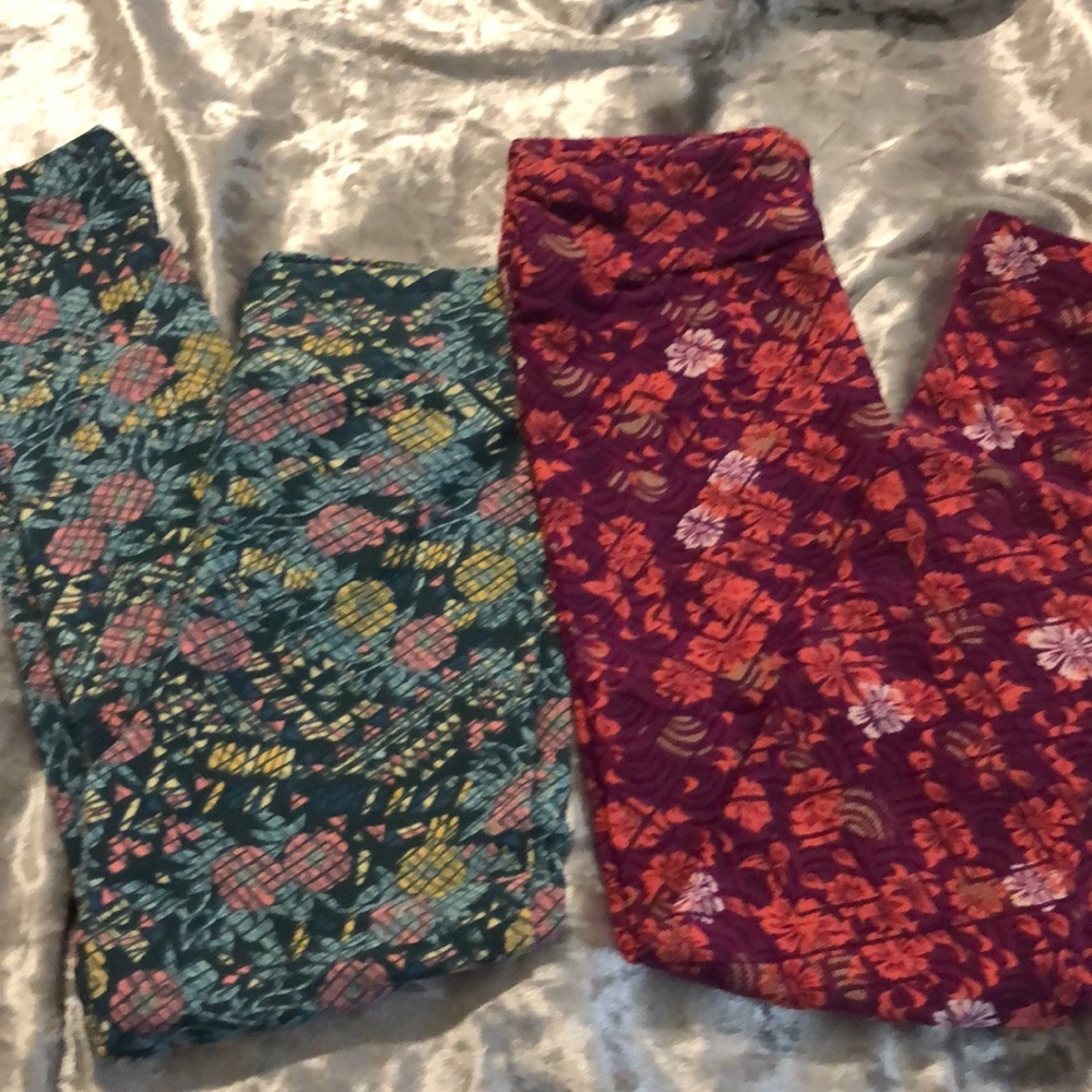2 Pair Lularoe S/M Leggings